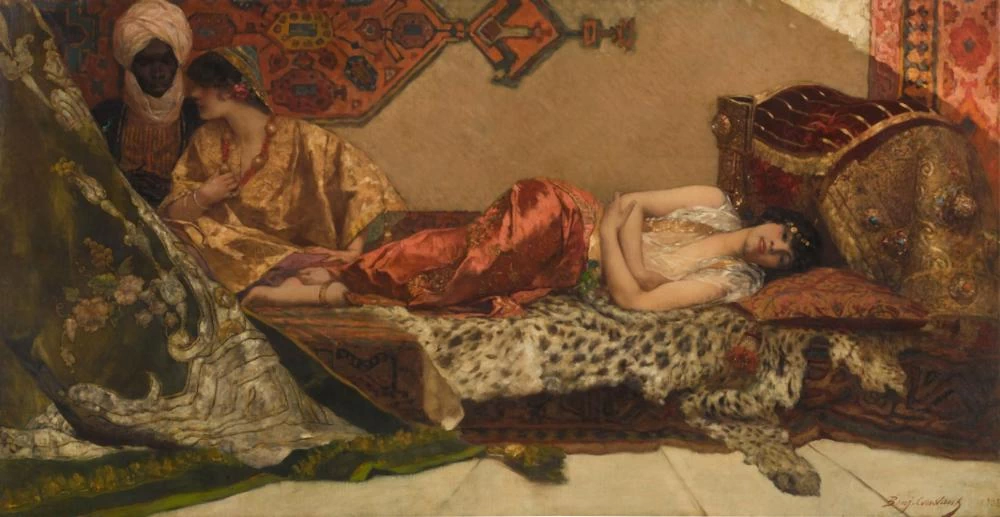Jean - Joseph Benjamin, Constant, Dolce far niente